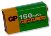 9 volt, rechargeable NiMH, 7-cell battery