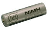 1.2 volt AA rechargeable NiMH battery